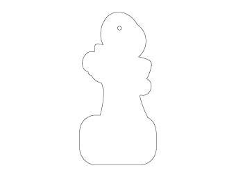 Custom shapes car air fresheners and car deodorizers - model:﻿Logo, personalization on request for corporate branding﻿