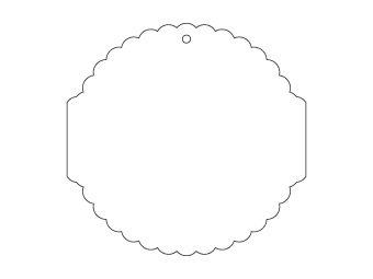 Custom shapes car air fresheners and car deodorizers - model:﻿Round, personalization on request for corporate branding﻿