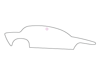 Custom shapes car air fresheners and car deodorizers - model:﻿Car, personalization on request for corporate branding﻿