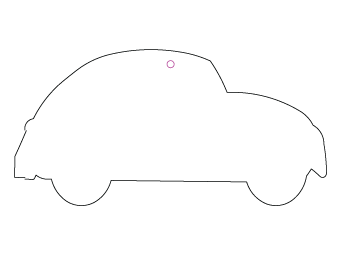 Custom shapes car air fresheners and car deodorizers - model:﻿Car, personalization on request for corporate branding﻿